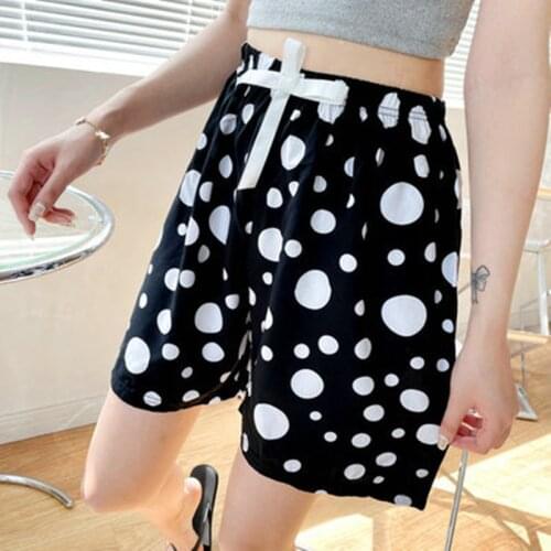 Sleep Bottom Women Cotton Cartoon Shorts Summer Big Size Casual Homewear Fashion Sleepwear Tracksuit Fashion Home Pants