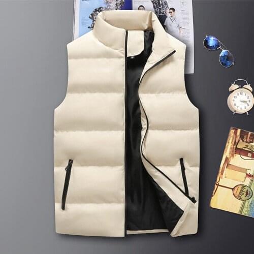 Vest Men New Stylish 2021 Autumn Winter Warm Sleeveless Vest Jacket Men Slim Fit Vest Casual Coats Mens Waistcoat West Mannen