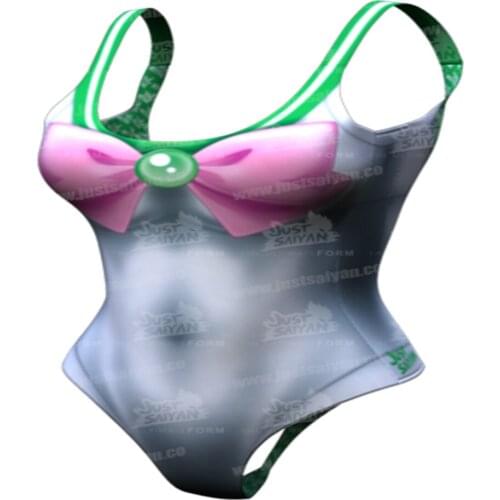 2021 Japanse Anime Vrouwen Zomer Bikini Set Sexy Beach Bohe Print Badpak Een Stukken Badmode Badpak Badpak Bikini