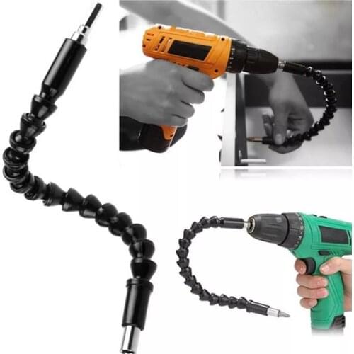 3 Pcs Tool Kit 105° Turn Screw Extension Angle Device Soft Bolt Flexible Hose Cardan Shaft Connection Joint Extension Rod Link