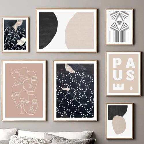 Abstract Canvas Paintings Wal Art Prints Modern Home Room Decor Pictures for Living Room Frameless Poster