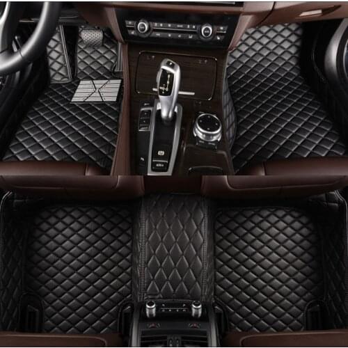 Custom car floor mats for Audi a4 b6 a6 c5 b8 A6L R8 Q3 Q5 Q7 S4 Quattro A1 A2 A3 A4 A6 A8 car stylingcar car accessorie