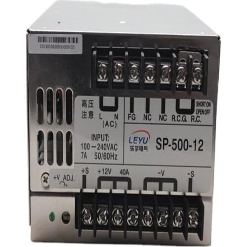CE RoHS CCC SP-500-13.5 ac dc single output PFC function switching power supply for LED light