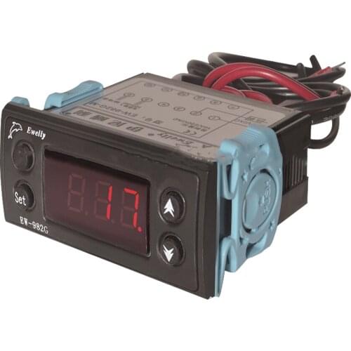 EW-982G-M Electronic Countdown Digital Display Timer with Buzzer Temperature Controller