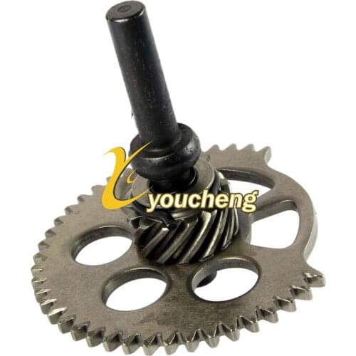 Chinese Scooter GY6 125cc 150cc Engine Kick Start Idle Gear Shaft Sprocket Moped Go Kart Quad ATV 152QMI 157QMJ Parts DC-GY6125