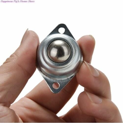 Furniture Roller Ball Transfer Bearing Universa Caster Screw Mounted Round Ball Bull Wheel 48*32*22mm