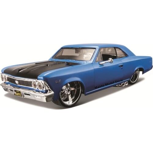 Maisto 1:24 Modified version 1966 Chevrolet Chevelle SS 396 Highly-detailed die-cast precision model car Model collection gift