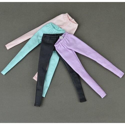 Original Chaparajos / 4 Colors Shorts & Long Leather Pants Doll Accessories Clothing Outfit For 1/6 Toy Barbie Doll Toys Xmas