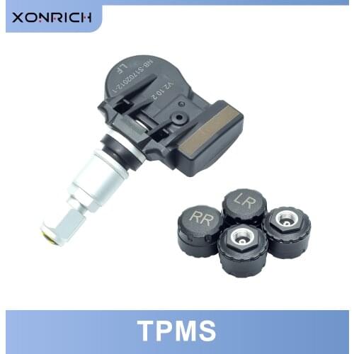 XONRICH Tire Pressure Monitoring System Internal or External TPMS 4 Sensors For Android Car Radio DVD Player