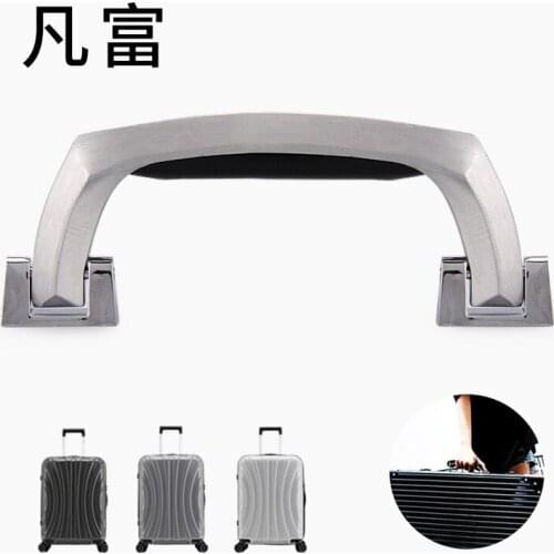 Replacement Suitcase Handle Luggage Removable Handling Pull Rod Box Handlebar Grips Luggage Interchangeable Zinc Alloy Handle