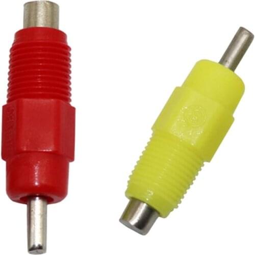 40 pcs Chicken nipple drinkers Steel columns nipple 8 mm Red Yellow Bird drinking nipple Poultry Waterer Equipment Wholesale