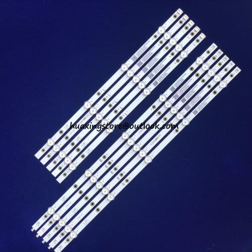 LED backlight strip 9 lamp for Philips 49"TV TT4906F LB49021 49PUS7503 49pus6162/12 LB49023 V1_00 V0_00 3A6560010EA0 3A6560000EA