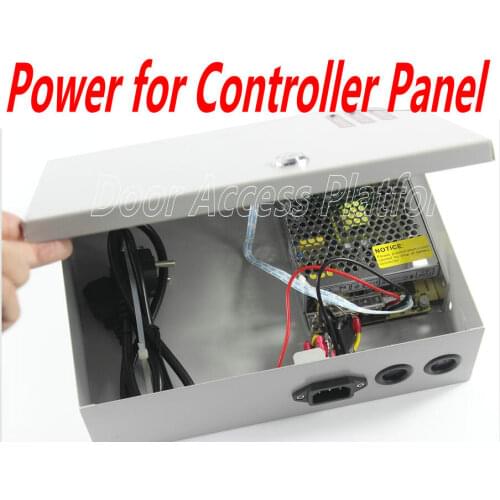 UPS Power Supply Box with Power cables, DC12V,5A for Network access controller panels board power control lock,magnetic,strike