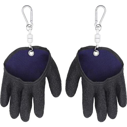 Waterproof Anti slip Fishing Glove breathable Fishing Glove with Magnet Release Flexible Fishing Gloves Warm Left Right Hand