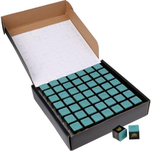 High Quality Pool/Snooker/Billiard Table Cue Chalk, 98 Cubes