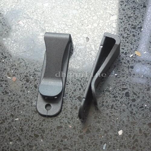 5 10 20 50 100 PCS Belt Clip 60x20mm Belt Holster Clasp Spring Hook Buckle Keyring Hard Plastic