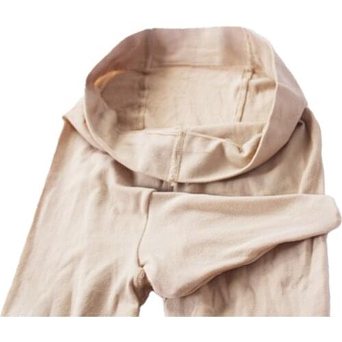 Women Sexy 120D Penis Sleeve Tights Elastic Health Pantyhose With Condom Hosiery Masturbation Collant Femme Medias