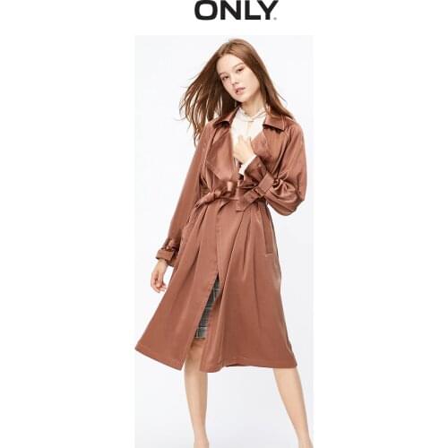 Womens Long Trench Coat | 119336554