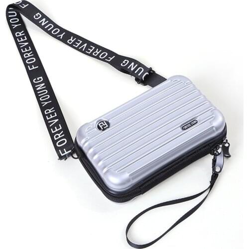 2020 luggage small bag female cross-body single shoulder personality hand holding mini suitcase box small square female bag