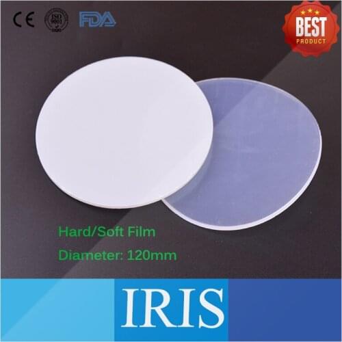 3 Bags Packed OD120*3.0mm/2.0mm Round Shape Hard or Soft Transparent Dental Thermoplastic Plastic Forming Sheet Dental Material