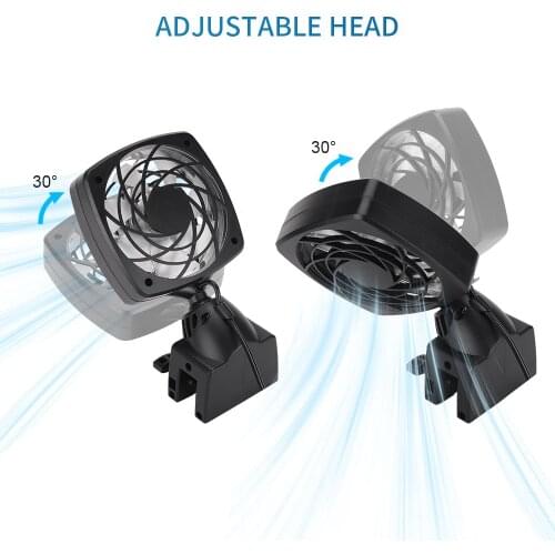 Aquarium Fan Aquarium Chillers Cooling Fan System for Salt Fresh-Water Aquarium Fish Tank Temperature Control Cooling