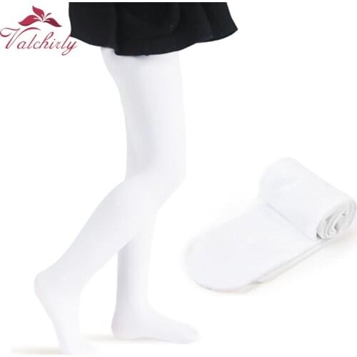 Girls Ballet Dance Velvet Tights Children Microfiber Thermal Velure 90D Stockings Seamless Kids Pantyhose