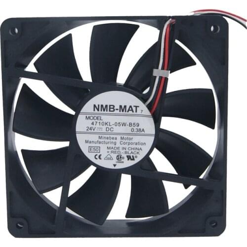 For 4710KL-05W-B59 New NMB 120*120*25 24V3 Line Cooling Fan