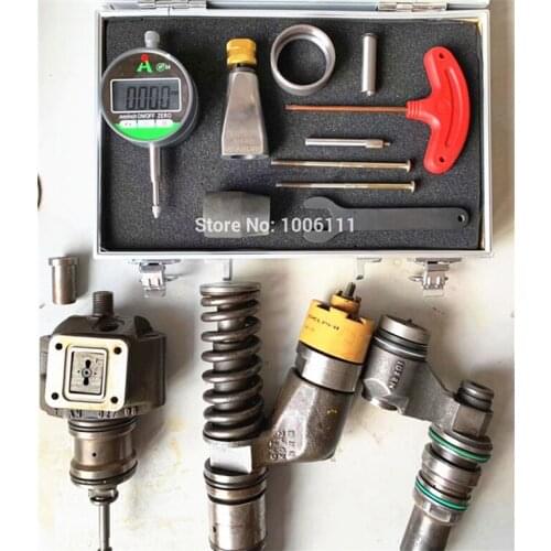FOR CAT C13 C15 C18 3512 BOSCH EUI EUP Single Pump Injector Nozzle Armature Lift Residual Air Gap Test Tools