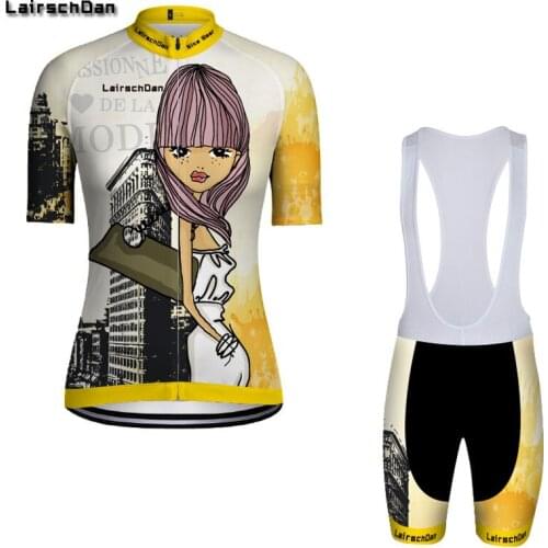 SPTGRVO LairschDan 2019 cycling clothing cycling set women bike bicycle wear clothes mtb jersey set conjunto ciclismo mujer suit