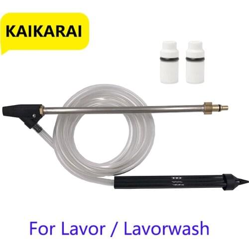 High-pressure Water Jet Sandblasting Set Rust Oil Removal Machine With 2 Ceramic Nozzle Quick Connect For Lavor