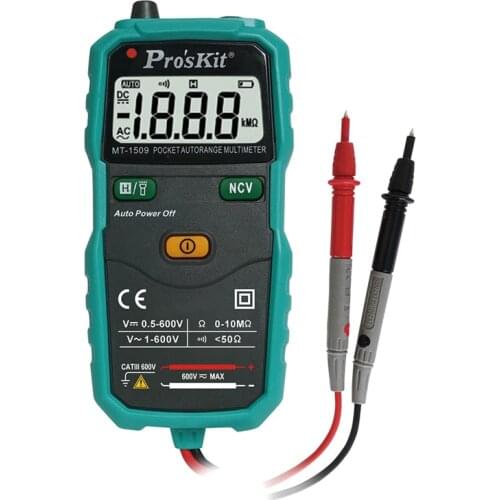 ProsKit MT-1509 Pocket Autorange Multimeter