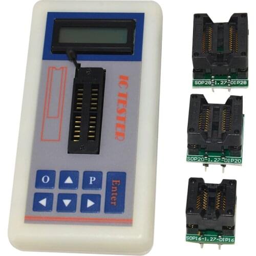 Professional Integrated Circuit IC Tester Transistor Tester Online Maintenance Digital Led Transistor IC Tester 3