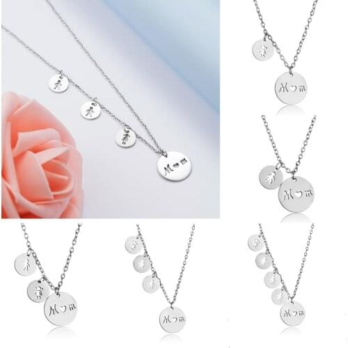 Gift For Mom Mother Child Daughter Son Mummy Mum Necklace Pendant Jewellery Gifts Xmas Christmas Family Love Present