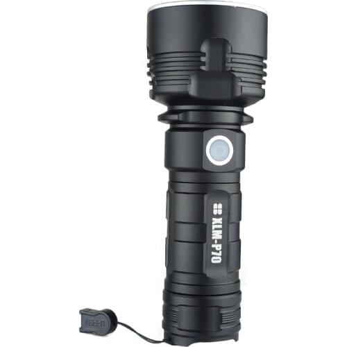XML L2 XHP70 High Power LED Flashlight Tactical Powerful Torch Ultra Bright Waterproof for Outdoor Activities