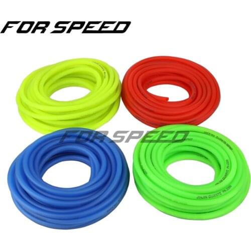 5 Meter 10M Yellow Green Red blue Fuel oil hose tubes for motorcycle dirt pit bike parts ATV monkey bike motocross scooter