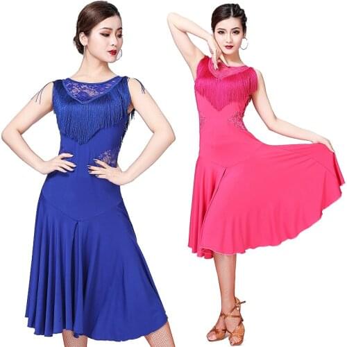 High quality Latin Dance Dress Women/Girls/Lady New Sexy Fringe Salsa/Ballroom/Tango/Cha Cha/Rumba/Samba/Latin Dresses For Danci