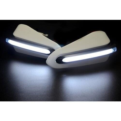 Motorcycle hand guard windshield protection LED light for Benelli Tnt 125 135 300 Trk 502 502X Stels 600 Bn302 Bj250