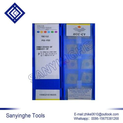 Free shipping high quality sanyinghe 10pcs/lots YBC152 CNMG120404-DF cnc carbide turning inserts