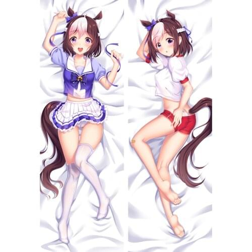 Anime Pretty Derby Dakimakura Rice Shower Hugging Body Pillow Case Throw Cushion Fullbody Pillow Cover Home Bedding