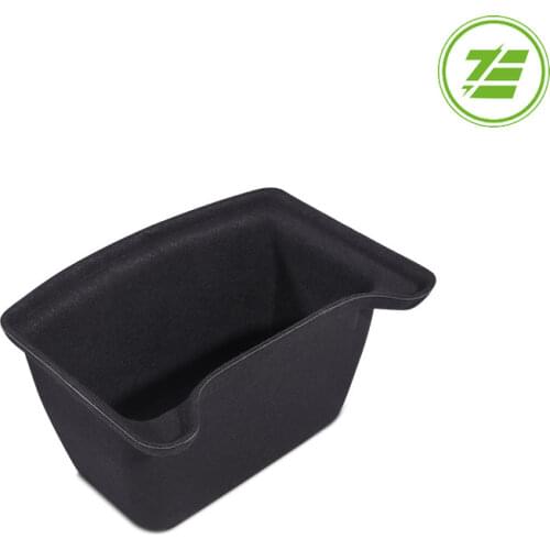 Suitable for Tesla Model Y Storage Box Rear Seat Storage Box Middle Storage Umbrella Box Trash Can Storage Box