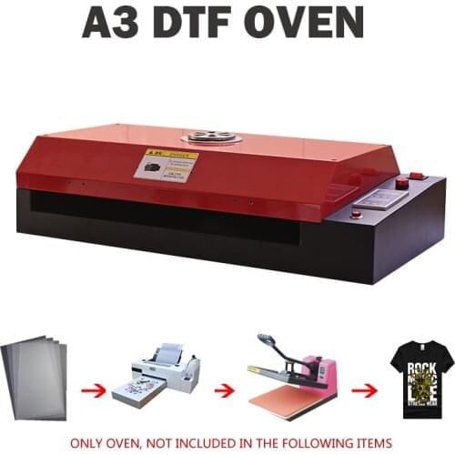 A3 Size DTF Oven for DTF Printer with Temperature Control and Alarm Function Maquina Para Sublimar