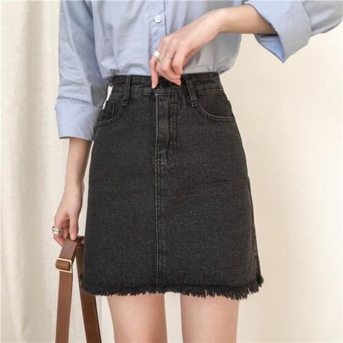Cheap Wholesale 2018 New Summer Hot Selling Womens Fashion Casual Sexy Denim Shorts Skirt L65
