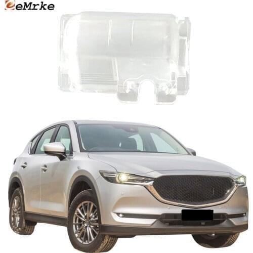 EEMRKE Car Rear Camera Bracket Housing Mount Back License Plate Lamp Cover for Mazda Cx-5 CX 5 CX5 Facelift 2017 2018 2019