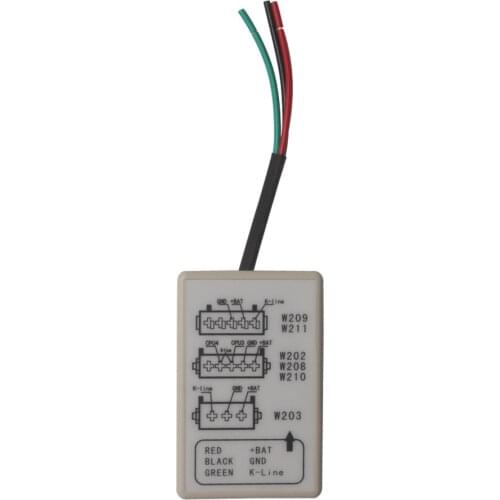 Best Price White Color MB ESL Emulator support W202 W203 W208 W210 W211 W639 Free Shipping