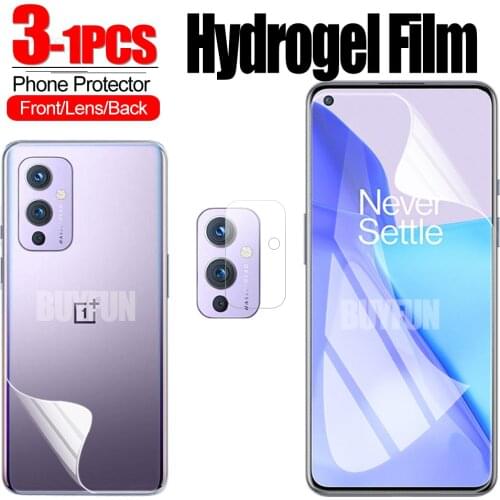 Screen Phone Glass For oneplus 9 Pro 9R Hydrogel Film Protector Screen Camera film for oneplus 9r 9 pro screen glass Lens