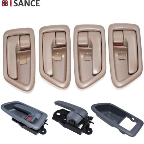 ISANCE Inside Door Handle Tan Left Right FL FR RL RR 69206-AA010 69205-AA010 For Toyota Camry 1997 1998 1999 2000 2001