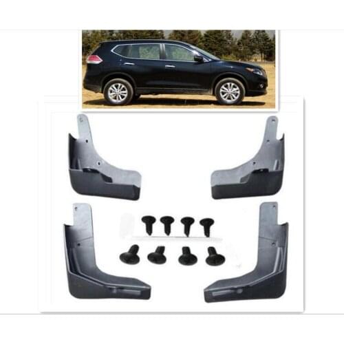 For Nissan X-Trail Rouge T32 Set Molded Car Mud Flaps 2014 2015 2016 2017 Xtrail Splash Guards Mud Flap Mudguards Fender Styling