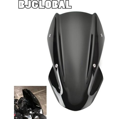 New Arrival Moto Windshield WindScreen Visor Accessories For Kawasaki Z 650 Z650 2017 2018 2019 Wind Shield Screen Deflector
