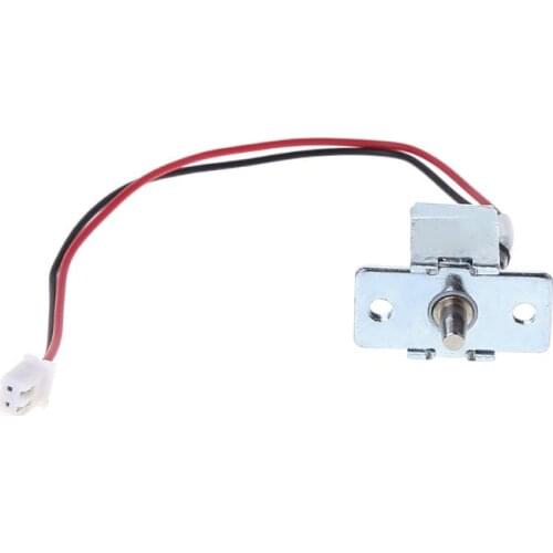 2021 New DC 12V 0.5A Mini Electric Magnetic Cabinet Bolt Push-Pull Lock Release Assembly Solenoid Access Control