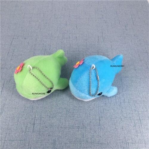Small 7CM Cute Little Dolphin Gift Plush Toy , New Animal Stuffed Key Chain Doll